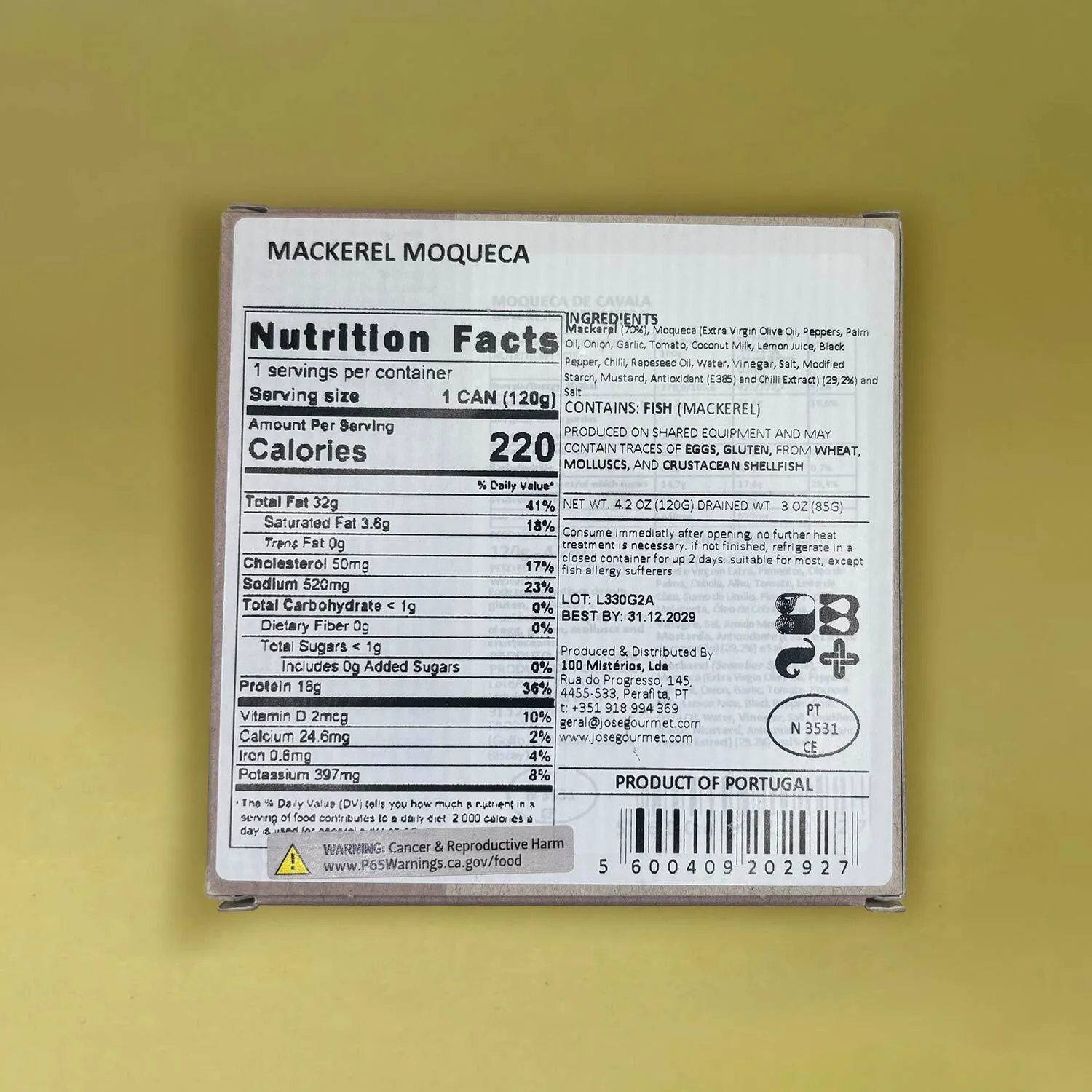 ABC+ Mackerel Fillets in Moqueca Sauce - Image 6