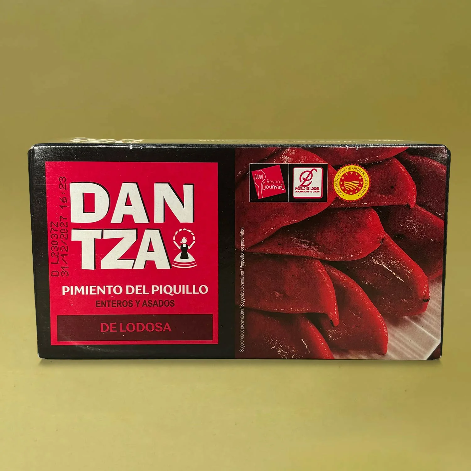 Dantza Whole Piquillo Peppers (DOP Piquillos de Lodosa)