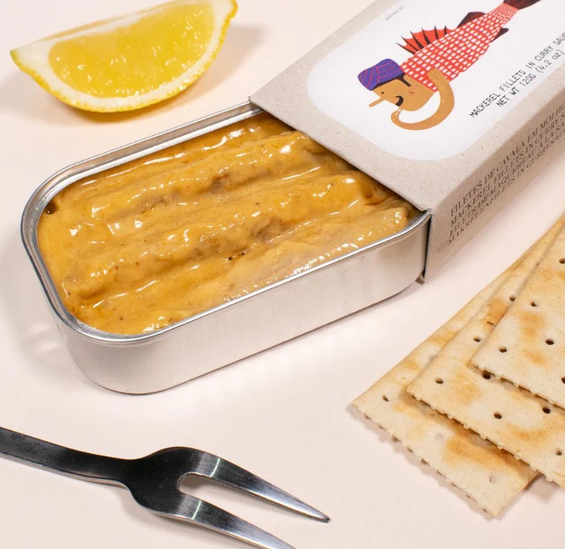 José Gourmet Mackerel Fillets in Curry - Image 2