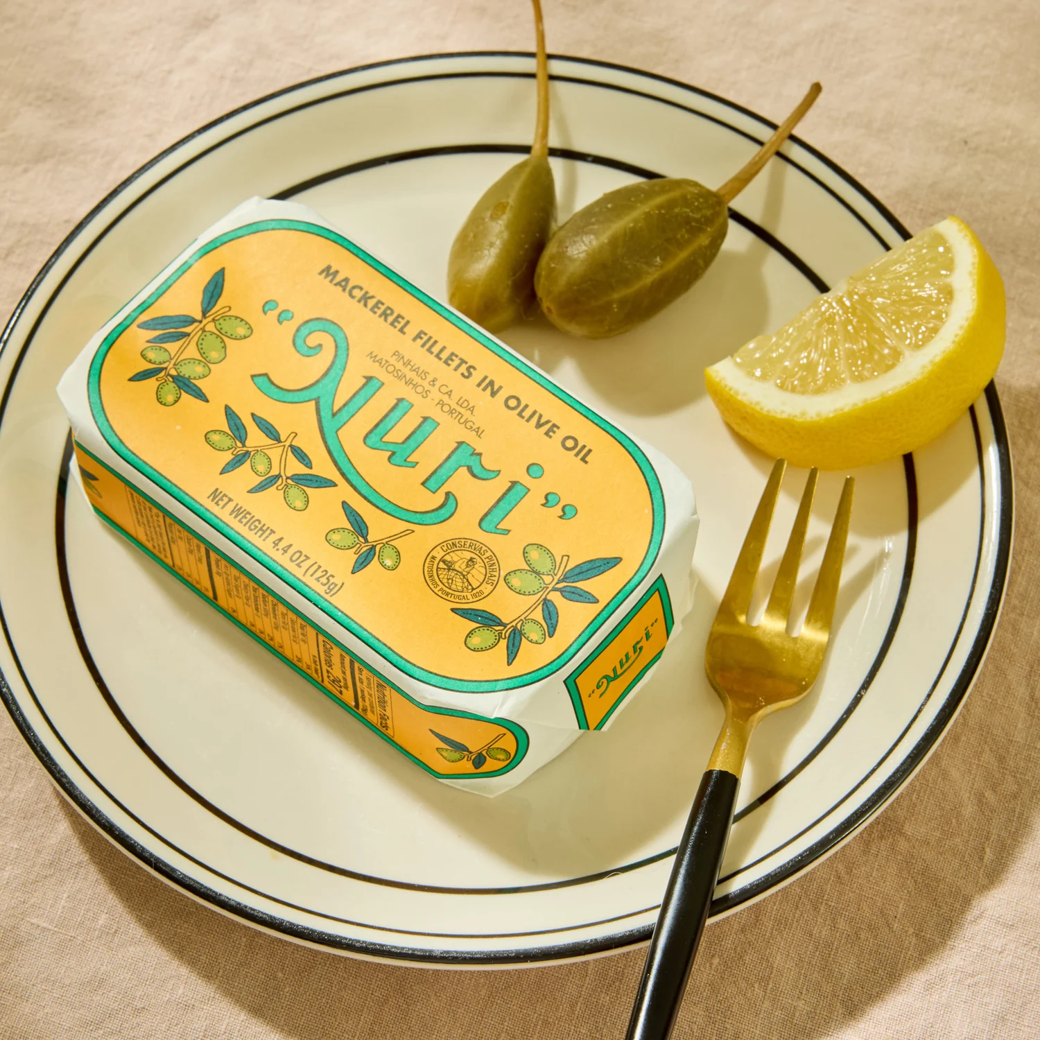 Nuri Mackerel Fillets in Olive Oil (Skinless and Boneless)