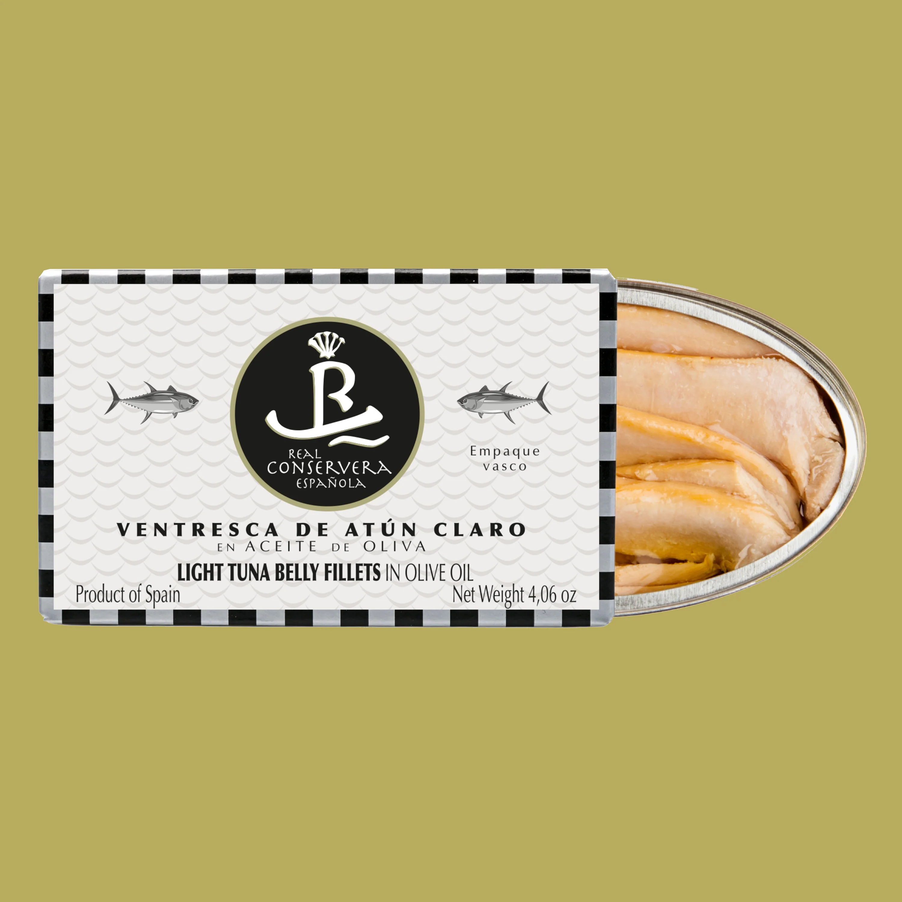 Real Conservera EspaƱola Yellowfin Tuna Belly "Ventresca" in Olive Oil - Image 3