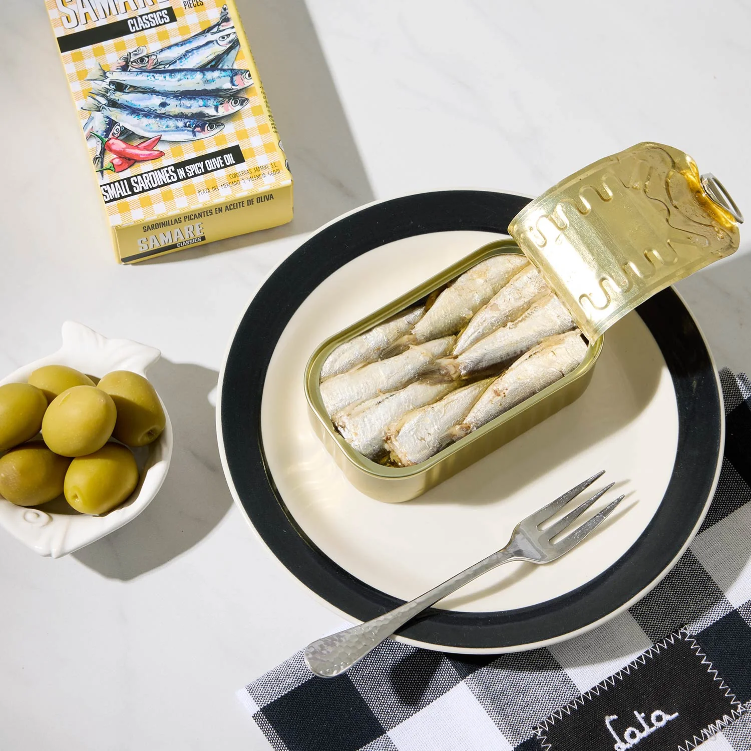 Samare Small Sardines in Spiced Olive Oil - Image 2