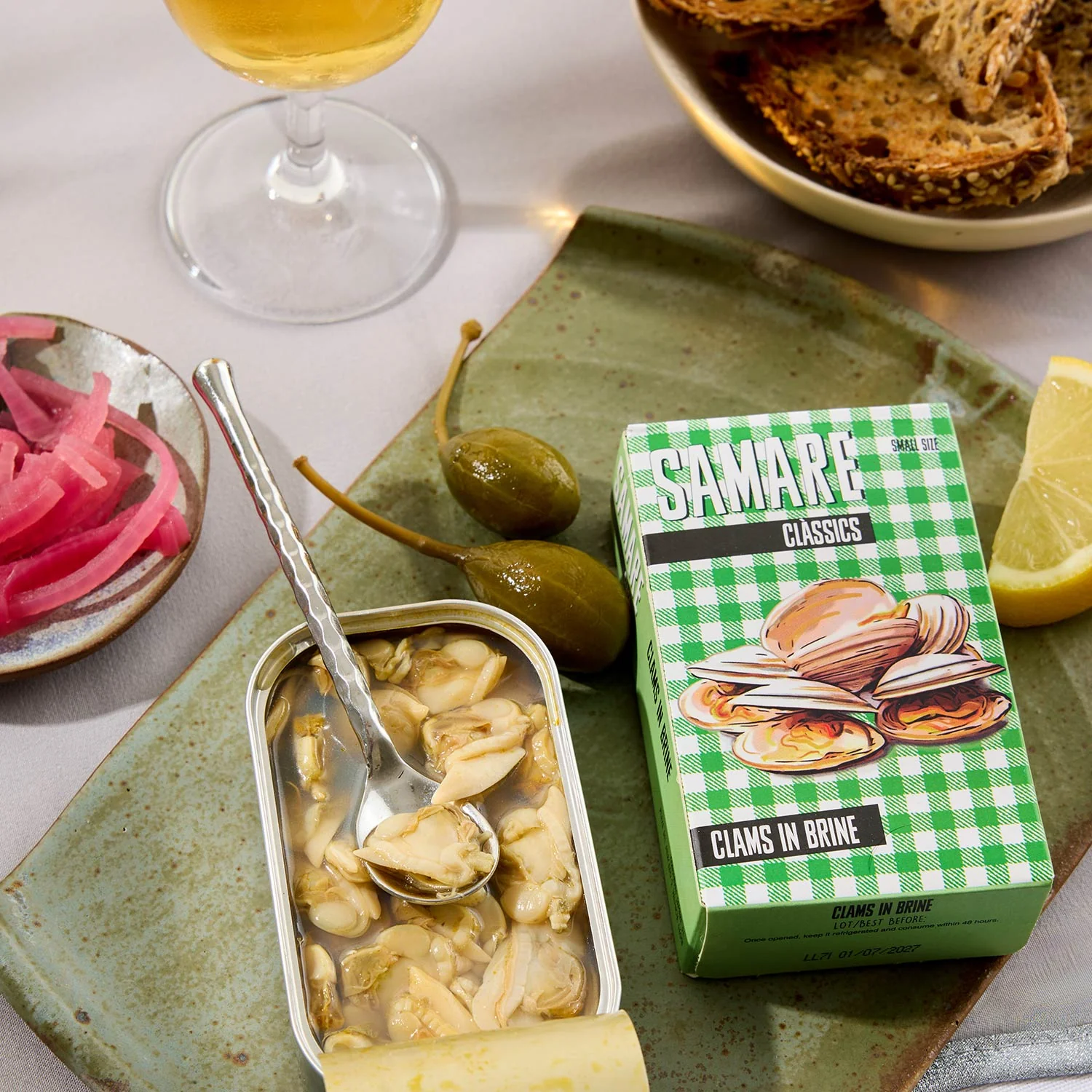 Samare White Clams in Brine - Image 2